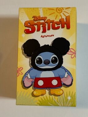 NWT/NIB POP Mart Stitch Adventure Series Vinyl Plush Pendant- Mickey